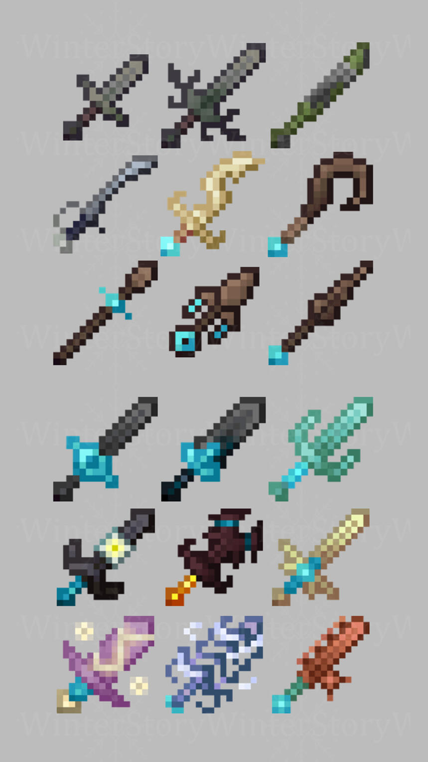 Weapon Trims - order for proffesor_sheep (Fiverr)