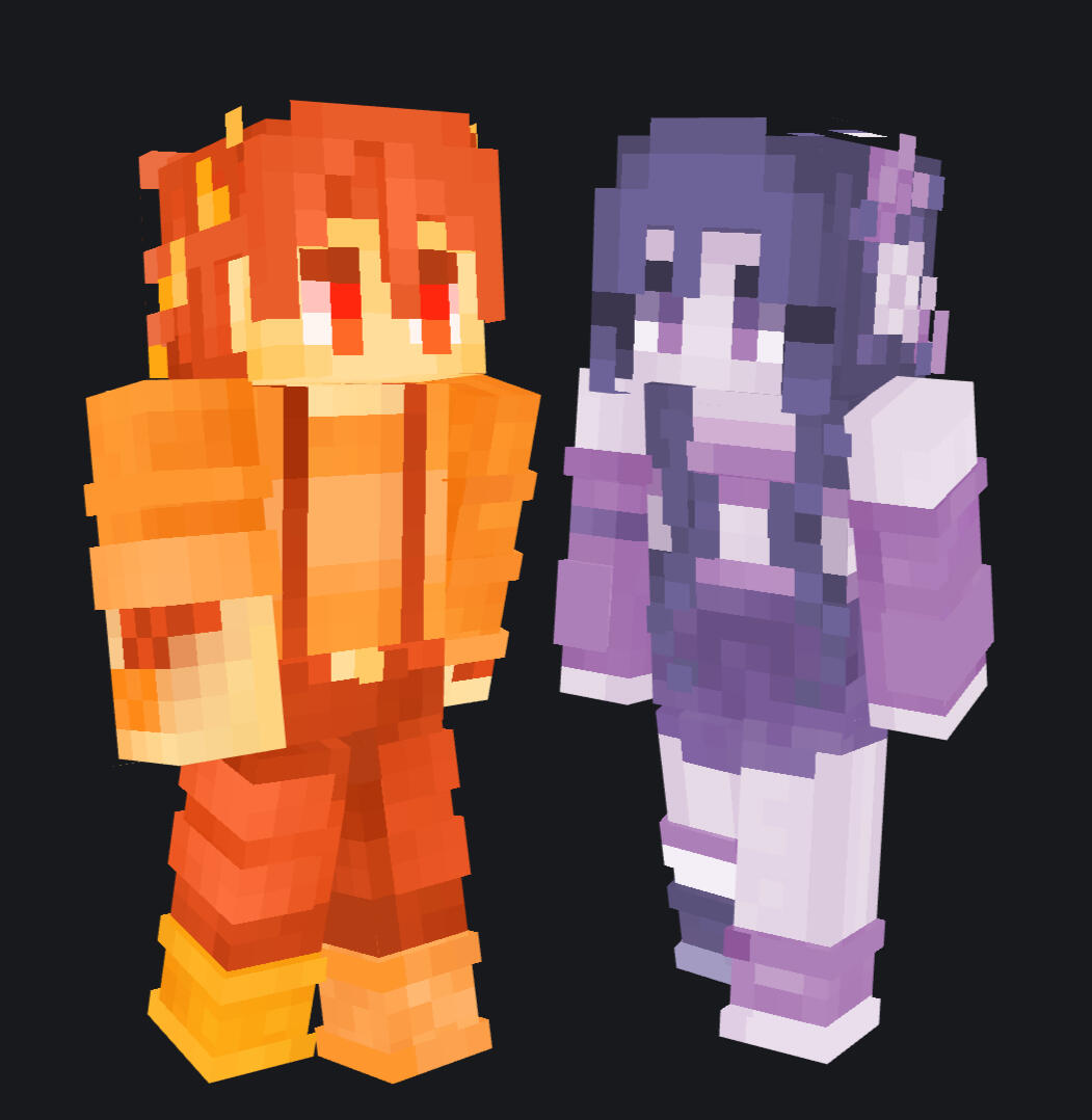 Paired skins - order for jonnjonn2 (Fiverr) Paired skins - order for jonnjonn2 (Fiverr)